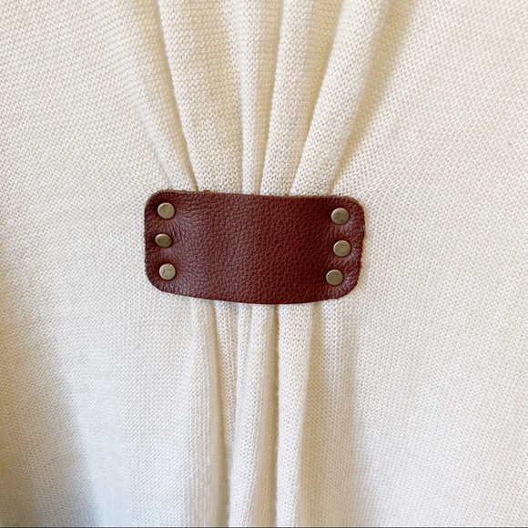 Society for Rational Dress Beige Alpaca Cardigan M - Picture 2 of 8